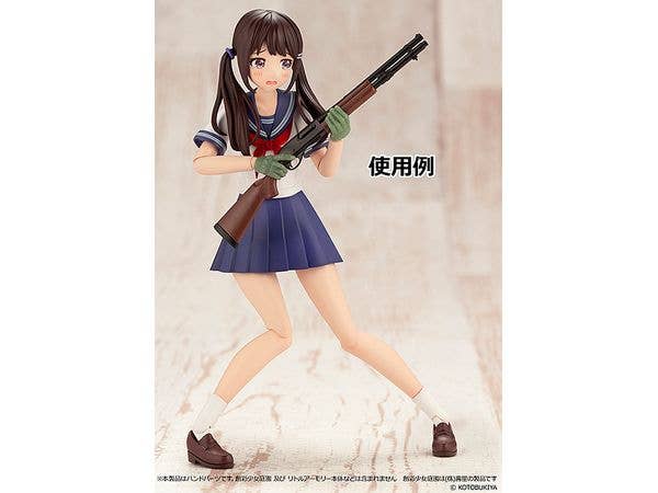 TomyTec Little Armory LAOP15 Glove 2 for SOUSAI SHOJO TEIEN Revolver set Green | 4543736326748