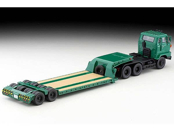 Tomica Limited Vintage 1/64 LV-N173b HINO HH341 Heavy Equipment Transport Trailer Green | 4543736327134