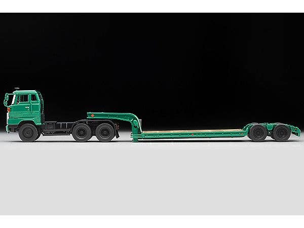 Tomica Limited Vintage 1/64 LV-N173b HINO HH341 Heavy Equipment Transport Trailer Green | 4543736327134