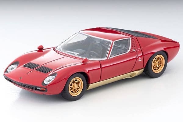 Tomica Limited Vintage 1/64 LV Lamborghini Miura SV Red | 4543736327158