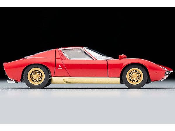 Tomica Limited Vintage 1/64 LV Lamborghini Miura SV Red | 4543736327158