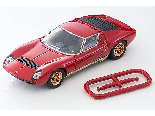 Tomica Limited Vintage 1/64 LV Lamborghini Miura SV Red | 4543736327158