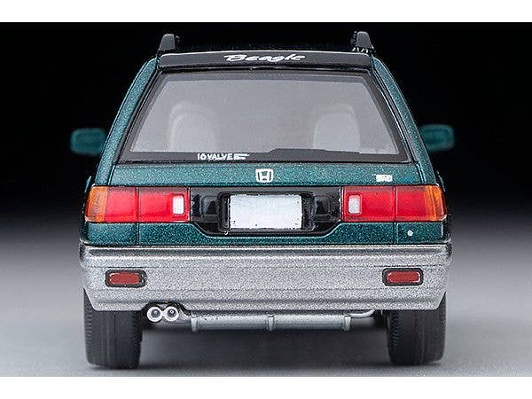Tomica Limited Vintage 1/64 LV-N293B Honda Civic Shuttle Beagle 1994 Green And Grey | 4543736327332