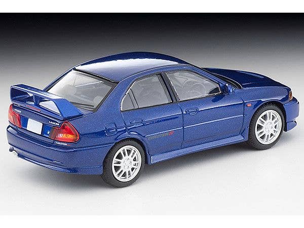 Tomica Limited Vintage 1/64 LV-N186e Mitsubishi Lancer GSR Evolution IV Blue | 4543736327356