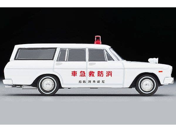 Tomica Limited Vintage 1/64 LV-207a Toyopet Masterline Fire/Ambulance 1966 | 4543736327806