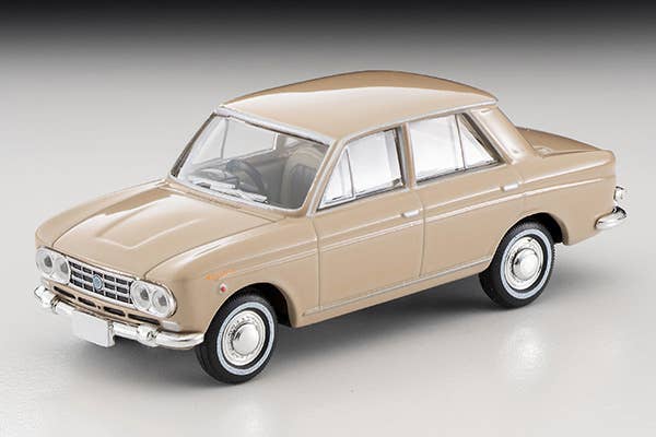 Tomica Limited Vintage 1/64 LV-65d Datsun Bluebird 1200 DX Beige 1963 | 4543736327820