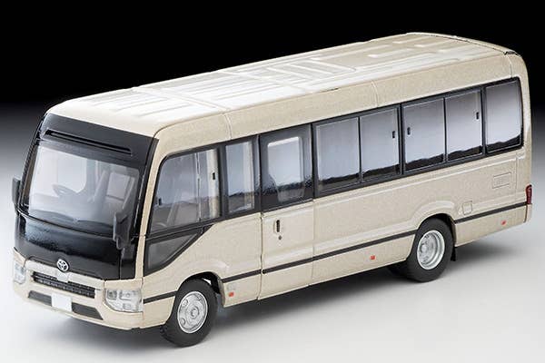 Tomica LV-N294b Toyota Coaster EX Beige | 4543736327967