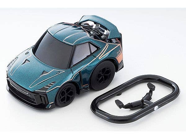 TomyTec Choro Q Zero Z-81c Nissan GT-R50 by Italdesign Dark Green | 4543736328353