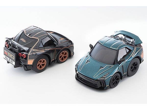 TomyTec Choro Q Zero Z-81c Nissan GT-R50 by Italdesign Dark Green | 4543736328353