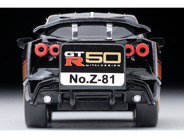 TomyTec Choro Q Zero Z-81d Nissan GT-R50 by Italdesign Gray M | 4543736328360