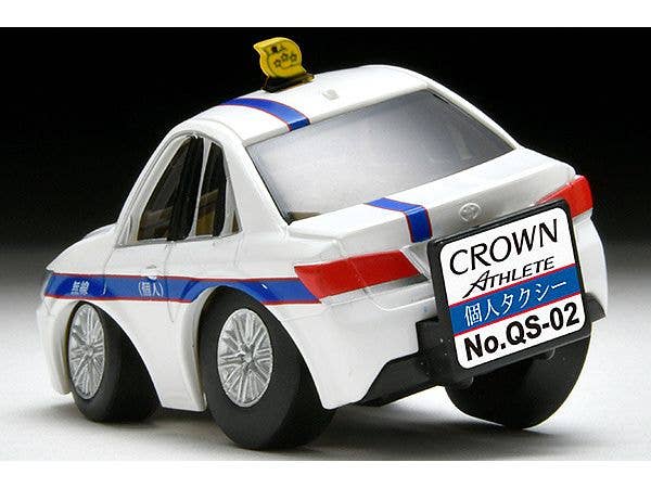 TomyTec Choro Q QS-02b TOYOTA CROWN ATHLETE Privately Owned Taxi | 4543736328476