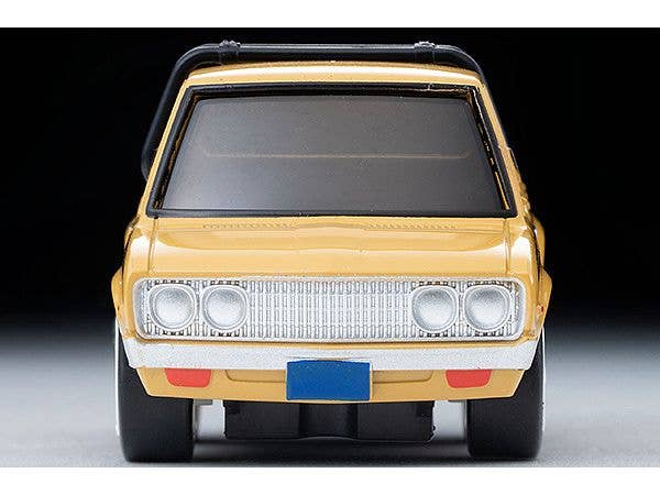 TomyTec Choro Q QS-03b Datsun Truck Beige with a Surfboard | 4543736328483