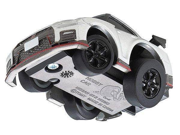 TomyTec Choro Q QS-05B Nissan Gt-R Nid7:D27Smo Nismo N Attack Package Silver | 4543736328506