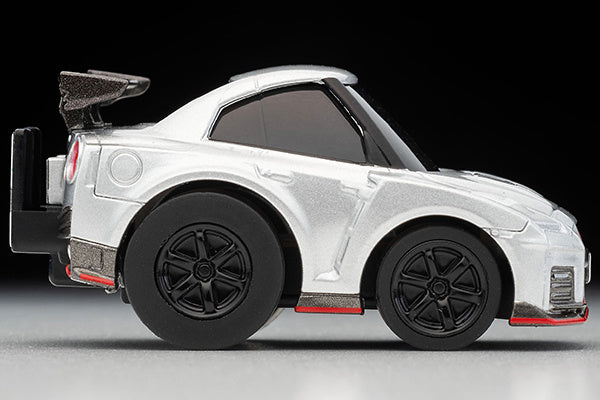 TomyTec Choro Q QS-05B Nissan Gt-R Nid7:D27Smo Nismo N Attack Package Silver | 4543736328506
