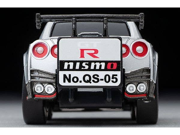 TomyTec Choro Q QS-05B Nissan Gt-R Nid7:D27Smo Nismo N Attack Package Silver | 4543736328506