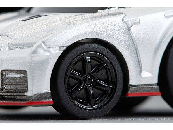 TomyTec Choro Q QS-05B Nissan Gt-R Nid7:D27Smo Nismo N Attack Package Silver | 4543736328506
