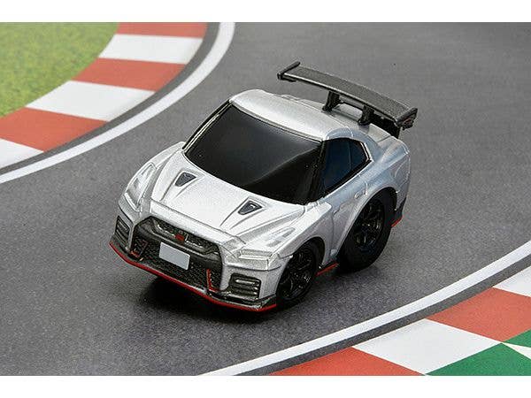 TomyTec Choro Q QS-05B Nissan Gt-R Nid7:D27Smo Nismo N Attack Package Silver | 4543736328506