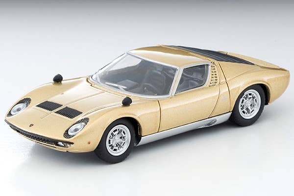 Tomica Limited Vintage 1/64 LV Lamborghini Miura S Gold | 4543736328940