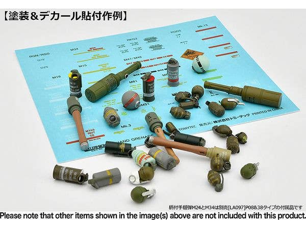 TomyTec Little Armory 1/12 LD046 Grenade Set | 4543736329732