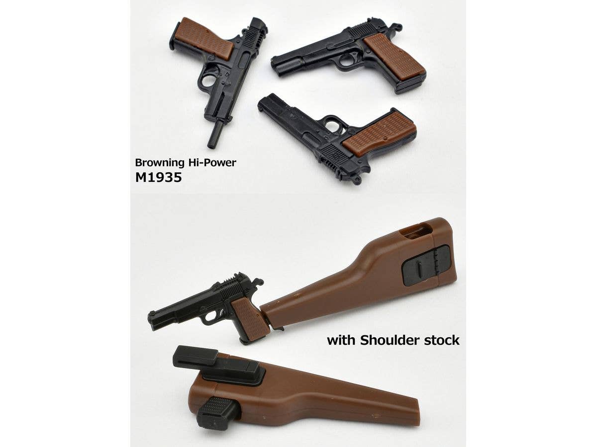 TomyTec Little Armory 1/12 LA096 Browning High-Power Type | 4543736329749