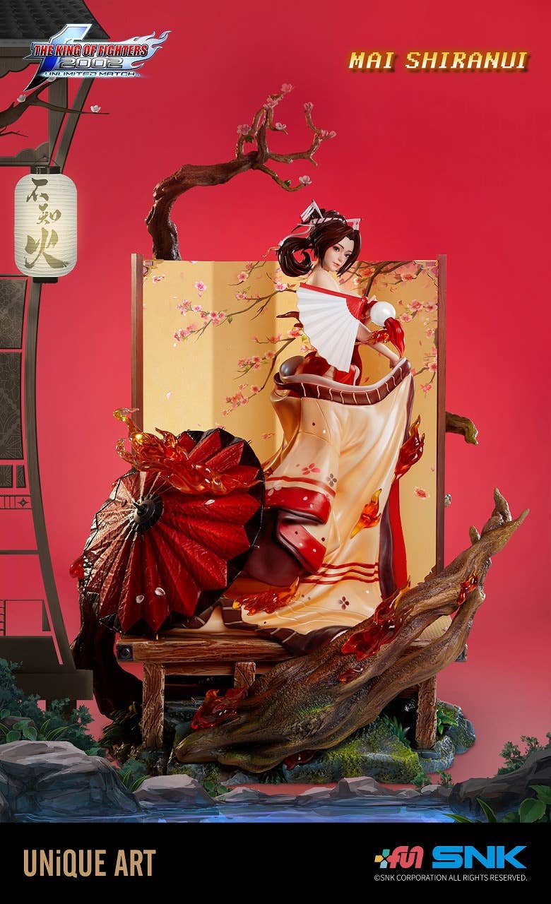 The King of Fighters 2002 Unlimited Match Series Mai Shiranui 1/4 Scale Figure | 4580650291134