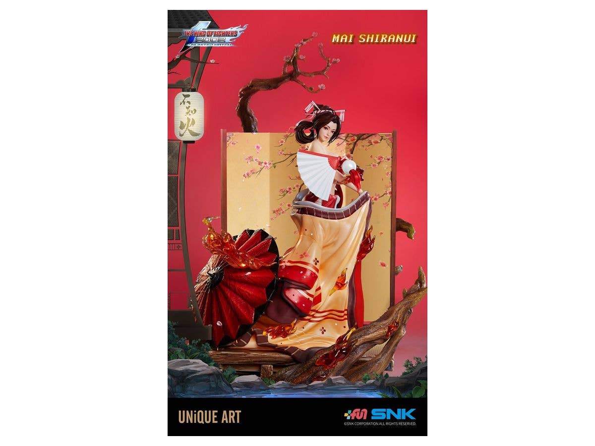 The King of Fighters 2002 Unlimited Match Series Mai Shiranui 1/4 Scale Figure | 4580650291134