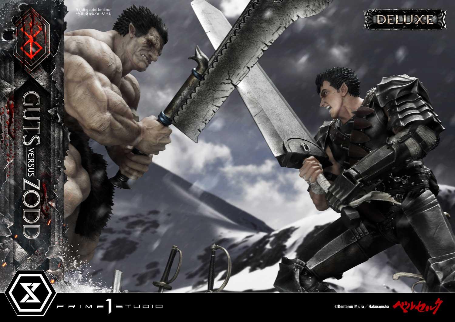 Ultimate Diorama Masterline Berserk Guts versus Zodd Deluxe Version