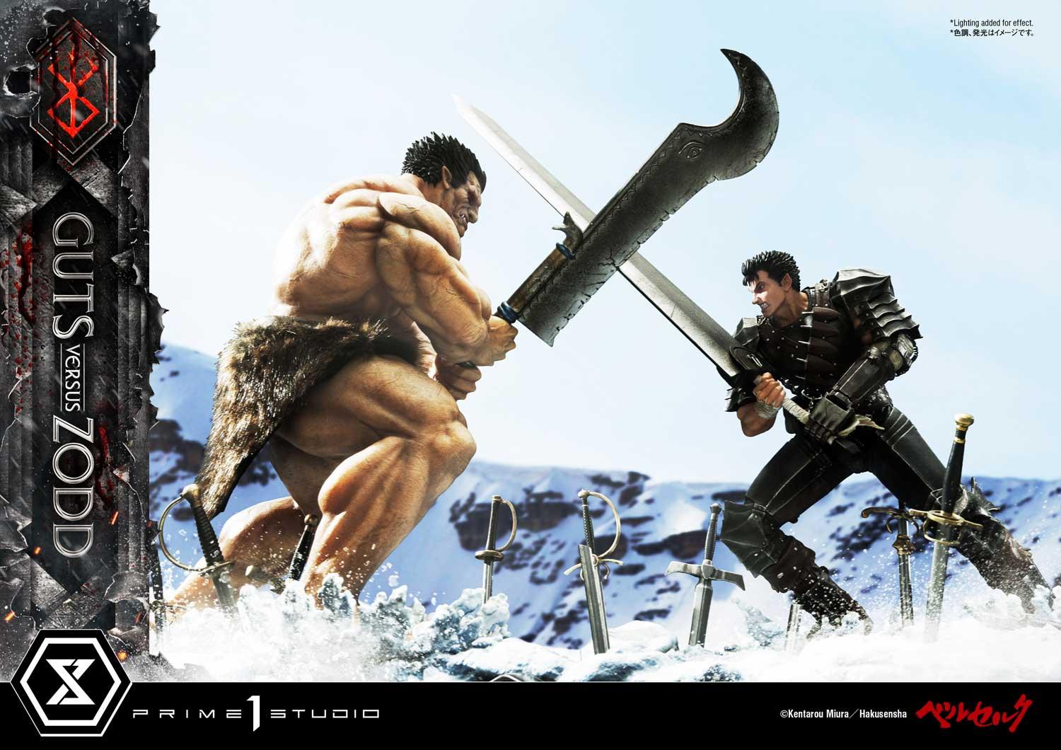 Ultimate Diorama Masterline Berserk Guts versus Zodd Deluxe Version