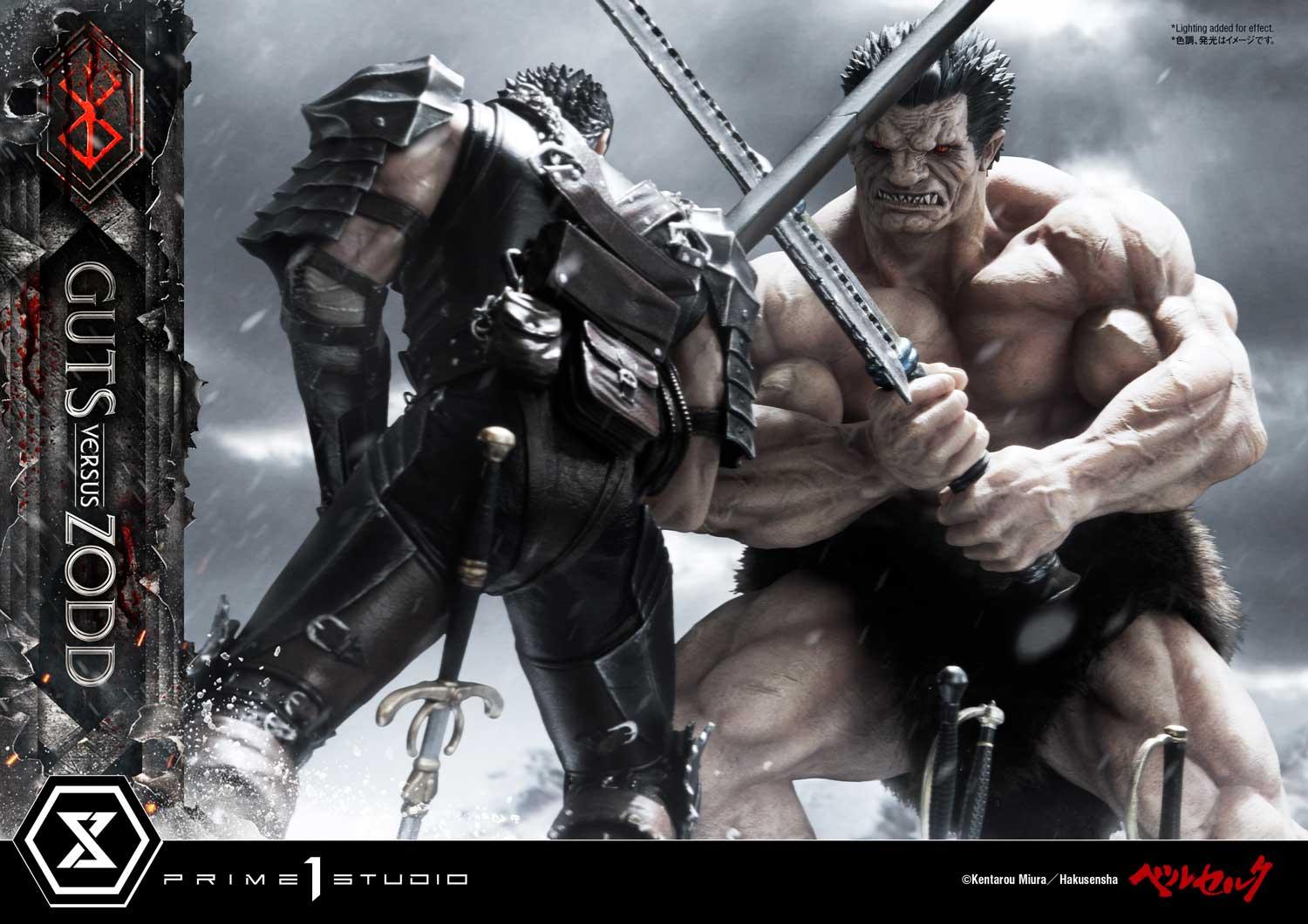 Ultimate Diorama Masterline Berserk Guts versus Zodd Deluxe Version