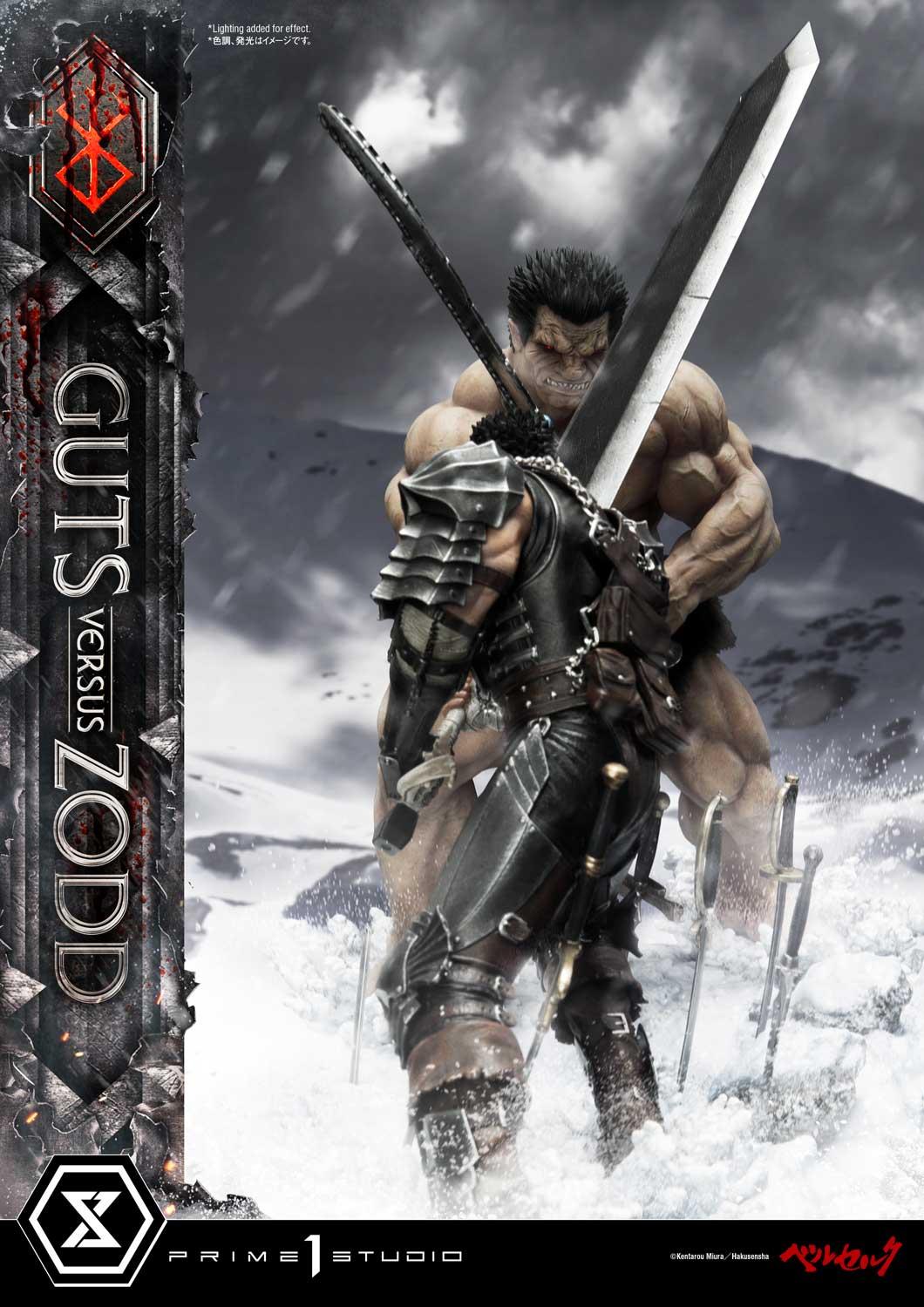 Ultimate Diorama Masterline Berserk Guts versus Zodd Deluxe Version