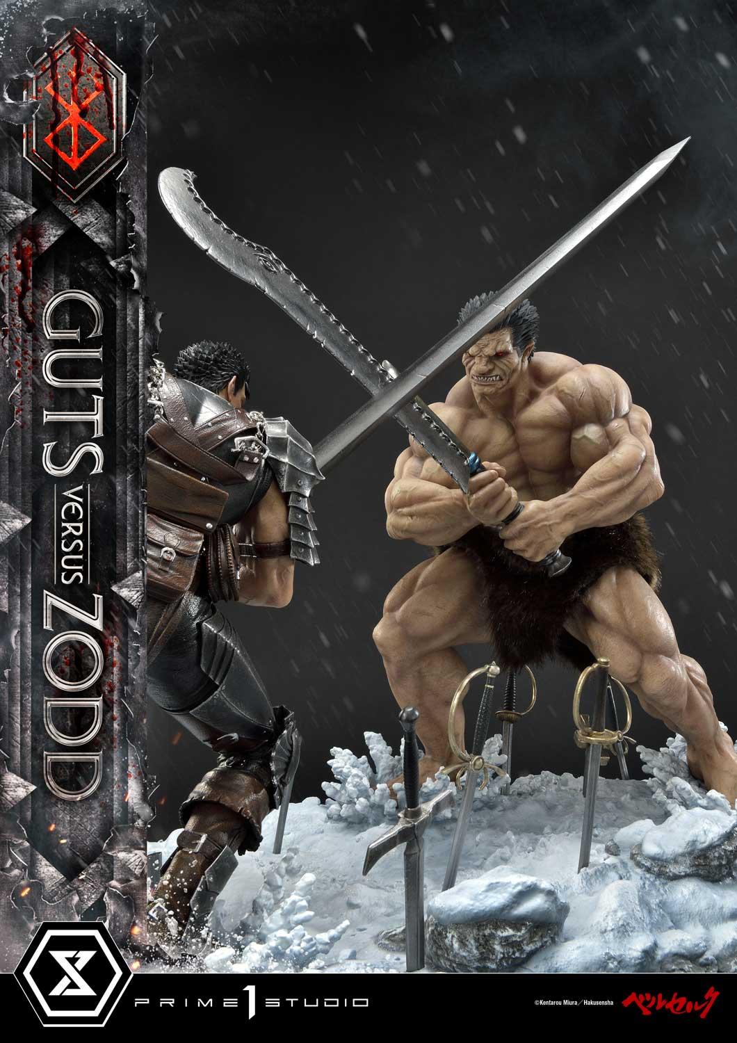 Ultimate Diorama Masterline Berserk Guts versus Zodd Deluxe Version