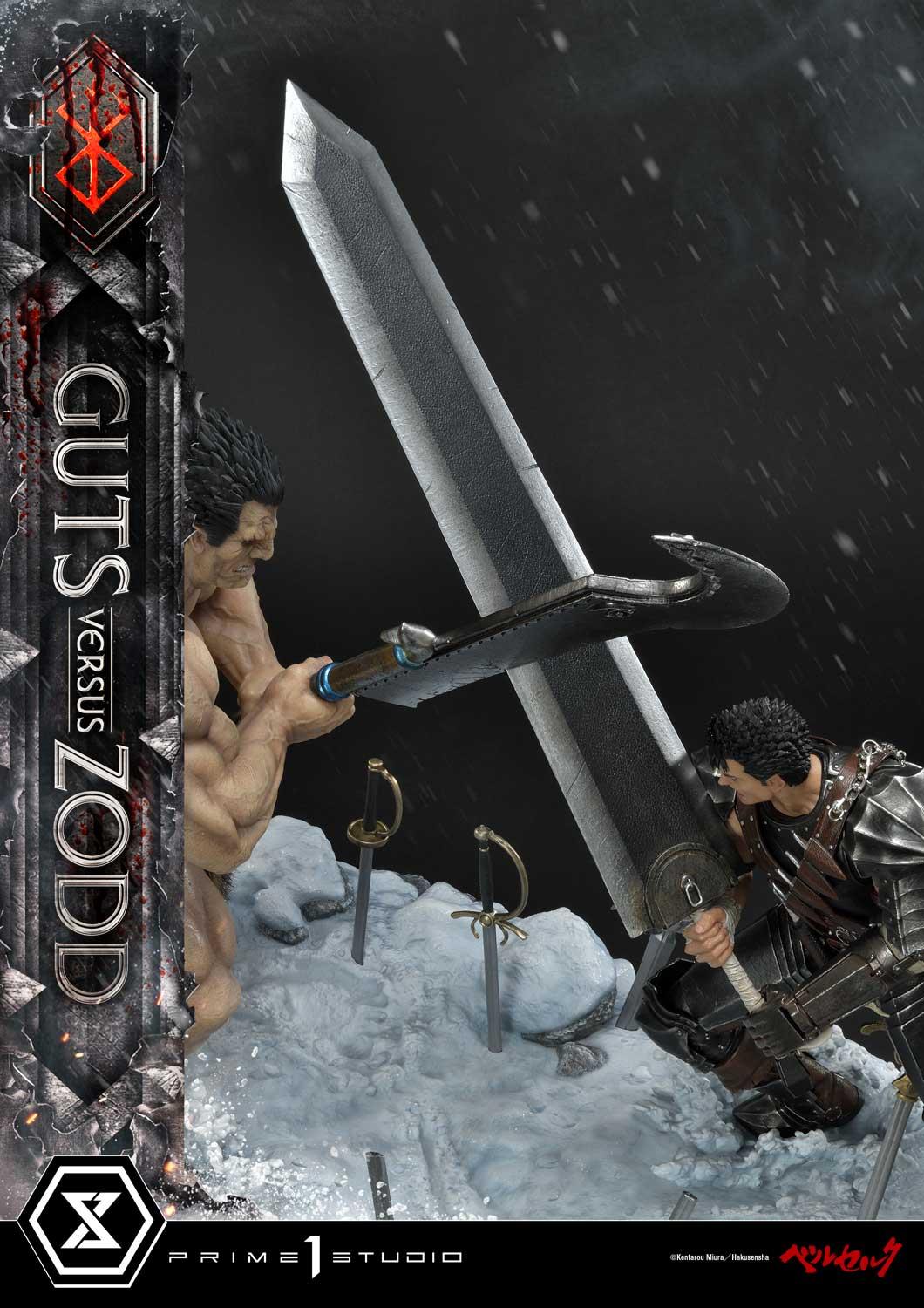 Ultimate Diorama Masterline Berserk Guts versus Zodd Deluxe Version