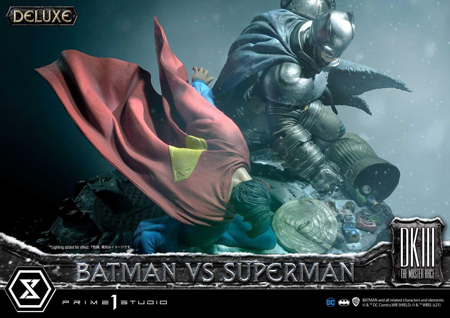 Ultimate Diorama Masterline Batman:The Dark Knight Returns (Comics) Batman versus Superman Deluxe Version