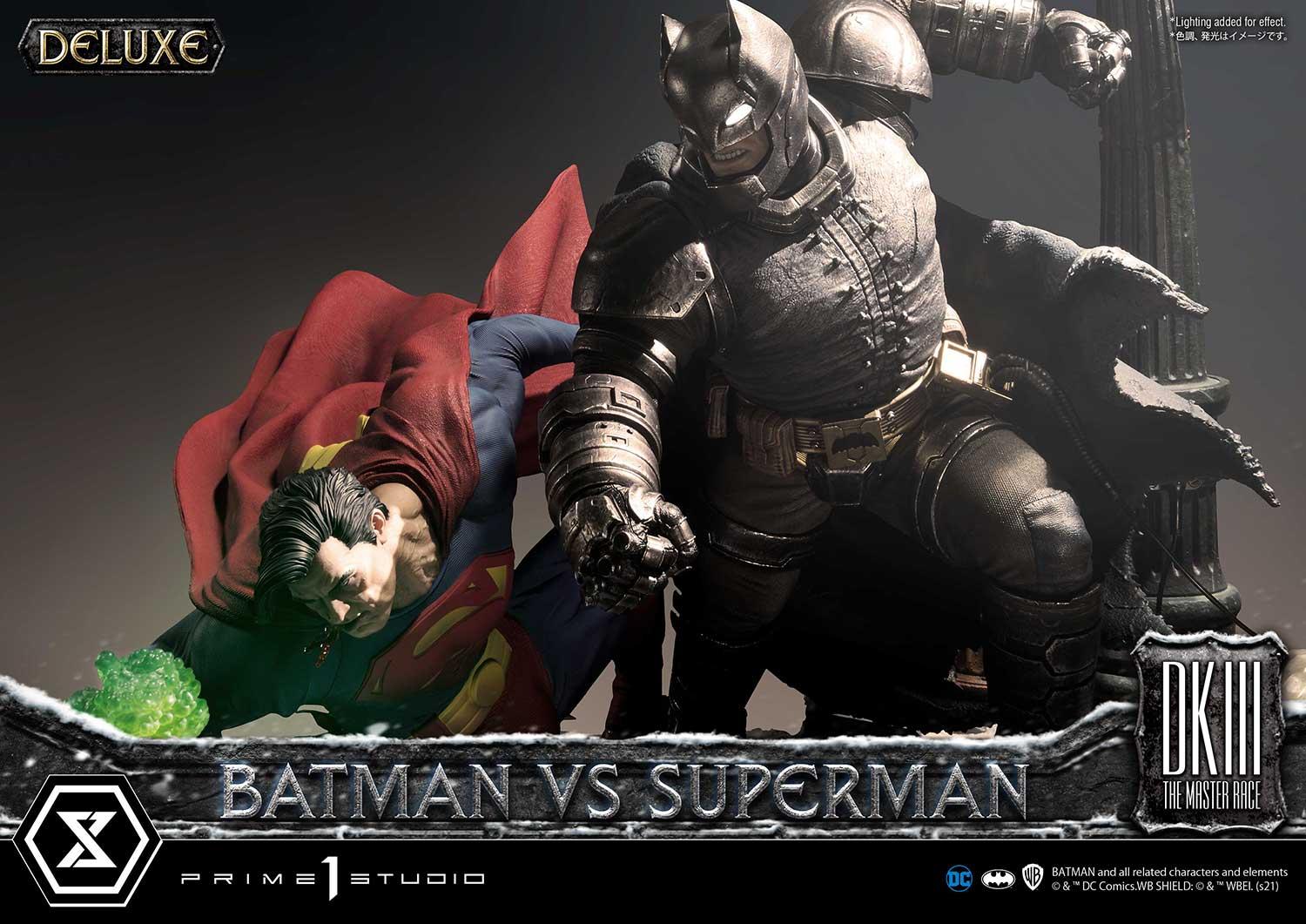 Ultimate Diorama Masterline Batman:The Dark Knight Returns (Comics) Batman versus Superman DX Bonus Version