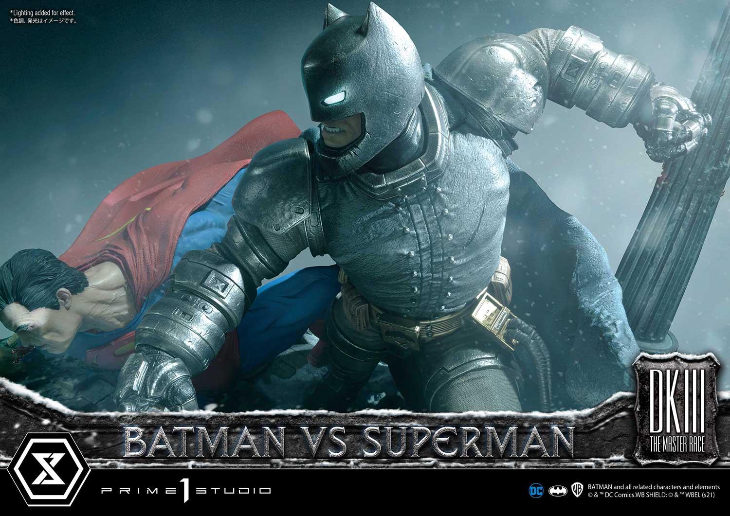 Ultimate Diorama Masterline Batman:The Dark Knight Returns (Comics) Batman versus Superman DX Bonus Version