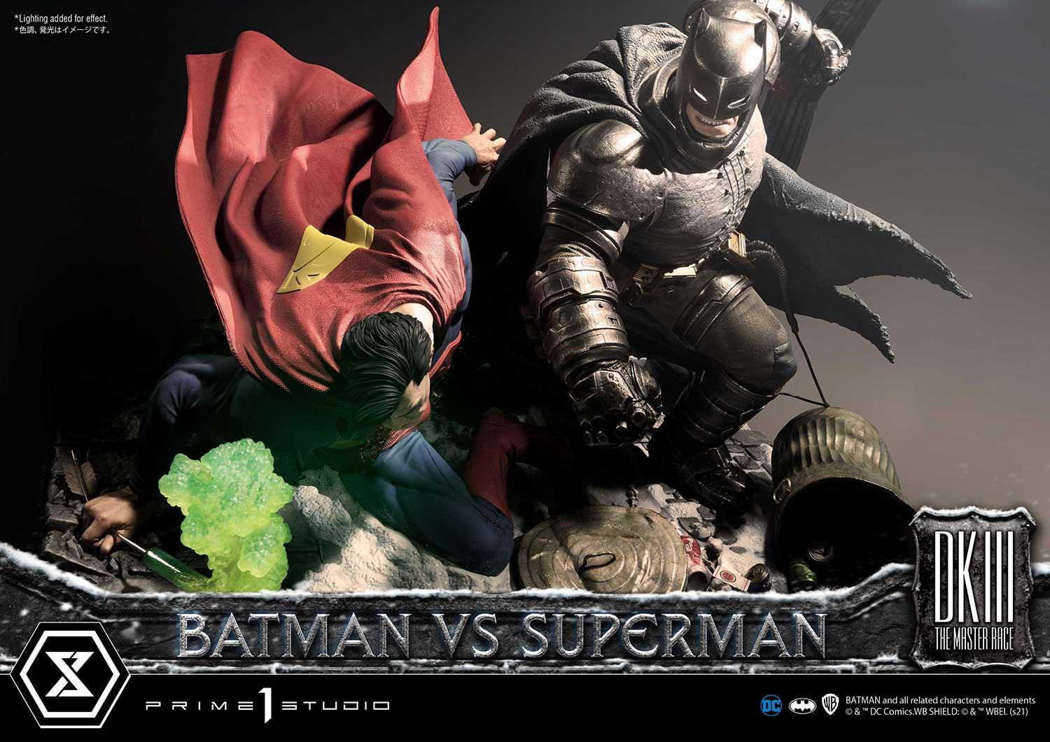 Ultimate Diorama Masterline Batman:The Dark Knight Returns (Comics) Batman versus Superman DX Bonus Version