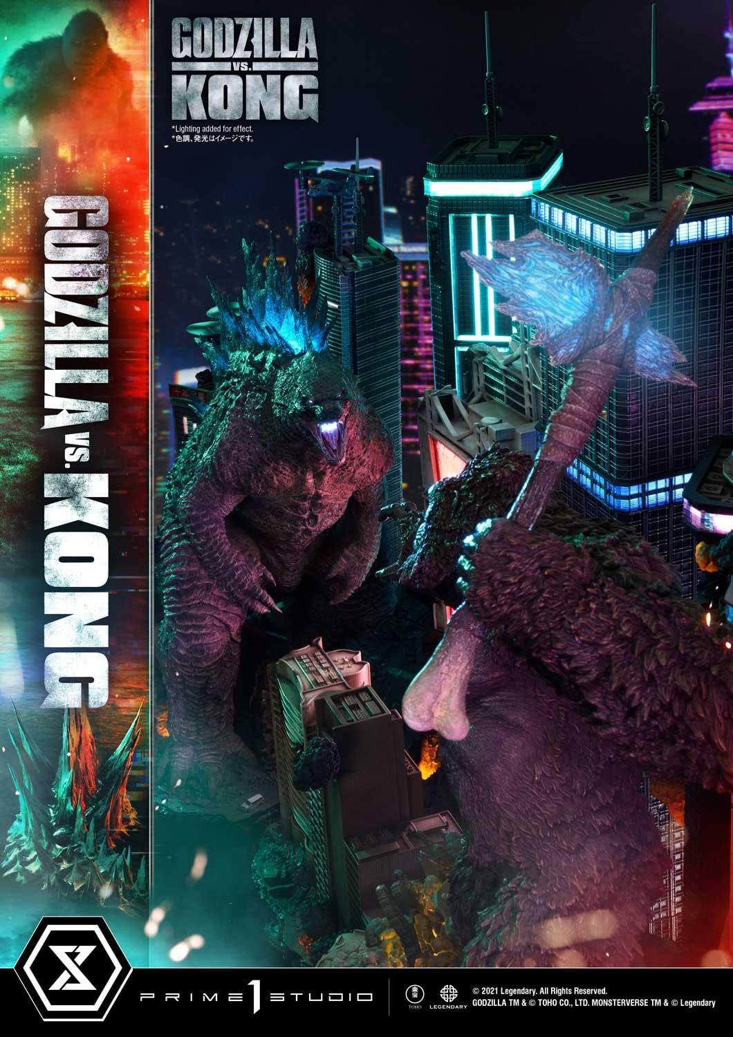 Ultimate Diorama Masterline Godzilla vs Kong (Film) Godzilla VS Kong Final Battle