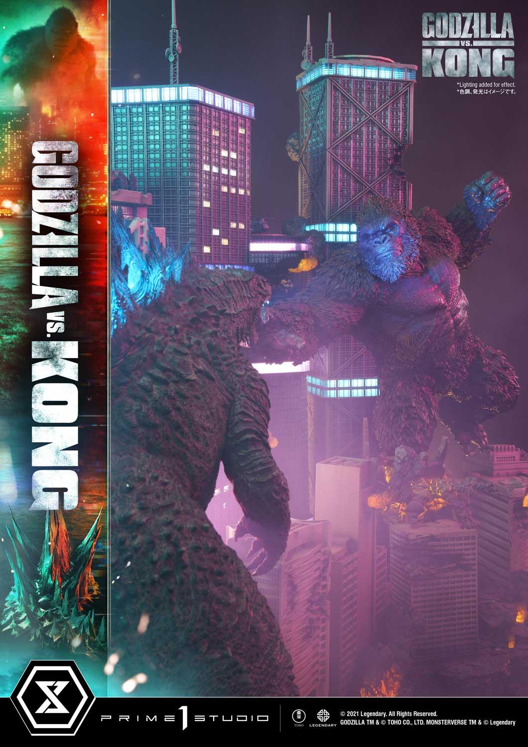 Ultimate Diorama Masterline Godzilla vs Kong (Film) Godzilla VS Kong Final Battle