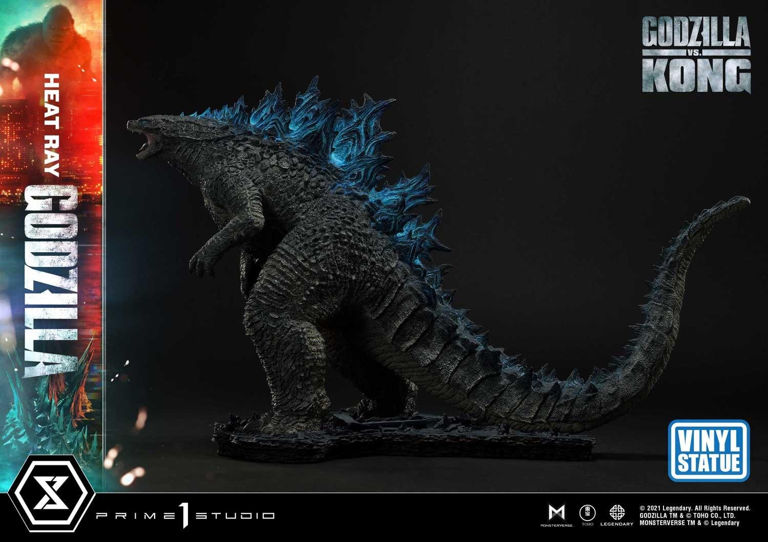 Ultimate Diorama Masterline Godzilla vs Kong (Film) Heat Ray Godzilla Vinyl Statue