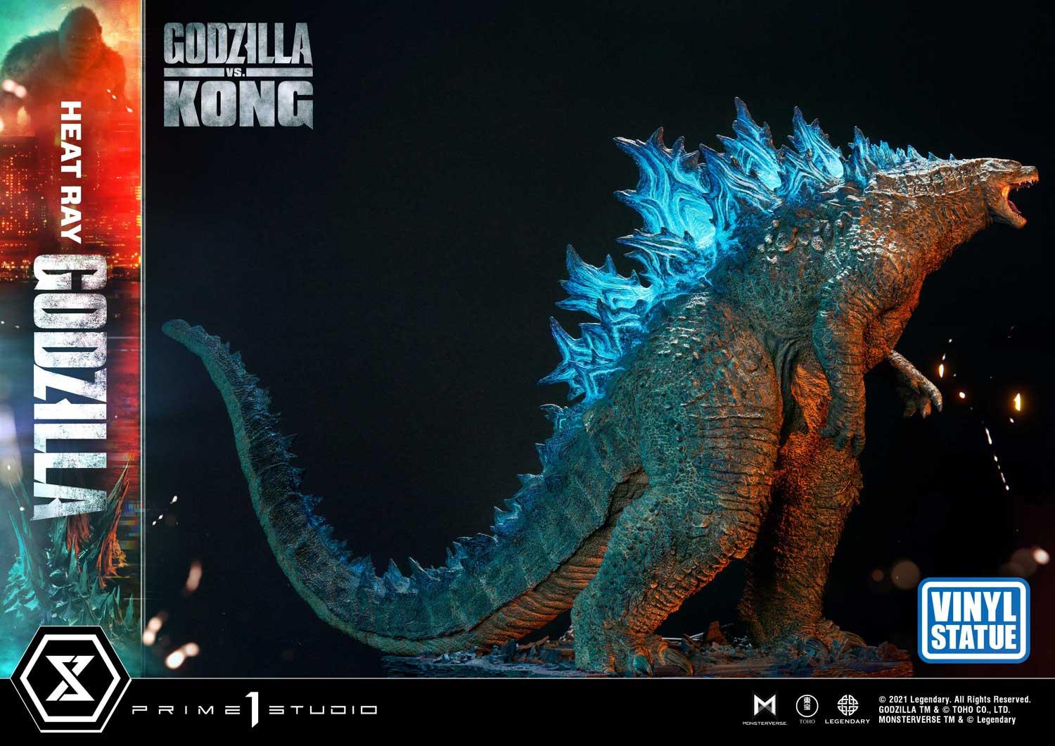 Ultimate Diorama Masterline Godzilla vs Kong (Film) Heat Ray Godzilla Vinyl Statue