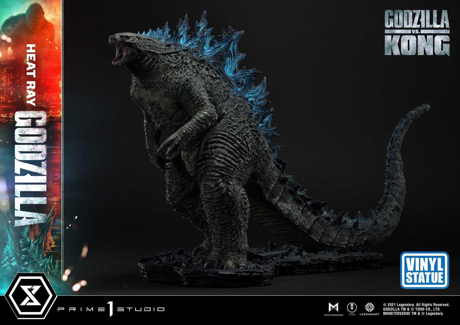 Ultimate Diorama Masterline Godzilla vs Kong (Film) Heat Ray Godzilla Vinyl Statue
