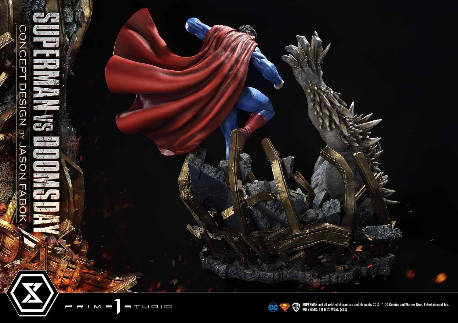 Ultimate Museum Masterline Superman (Comics) Superman VS Doomsday (Concept By Jason Fabok)