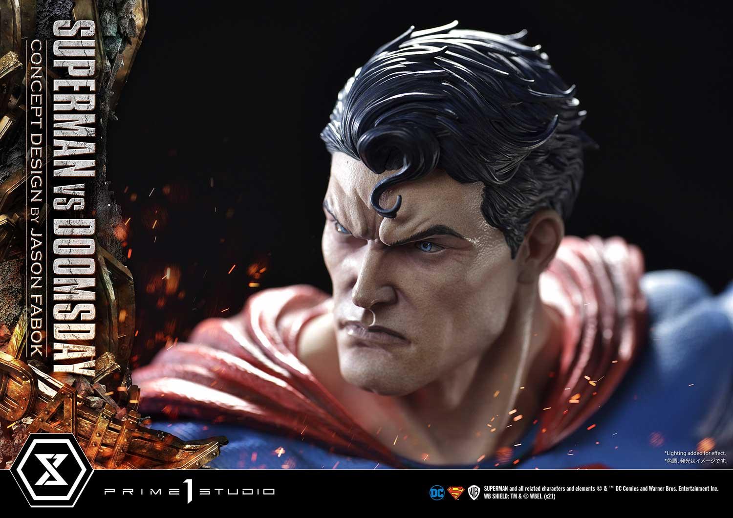 Ultimate Museum Masterline Superman (Comics) Superman VS Doomsday (Concept By Jason Fabok)