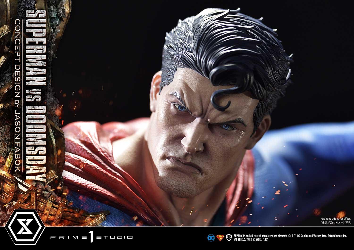 Ultimate Museum Masterline Superman (Comics) Superman VS Doomsday (Concept By Jason Fabok)