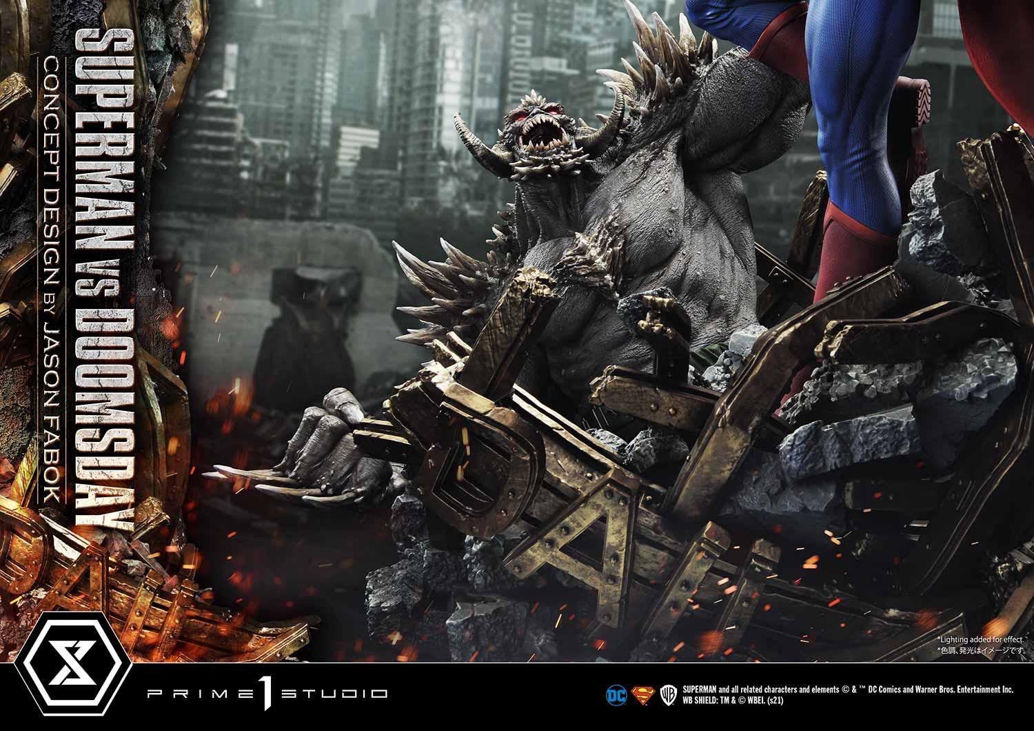 Ultimate Museum Masterline Superman (Comics) Superman VS Doomsday (Concept By Jason Fabok)