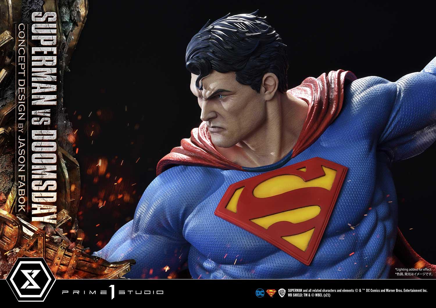 Ultimate Museum Masterline Superman (Comics) Superman VS Doomsday (Concept By Jason Fabok)