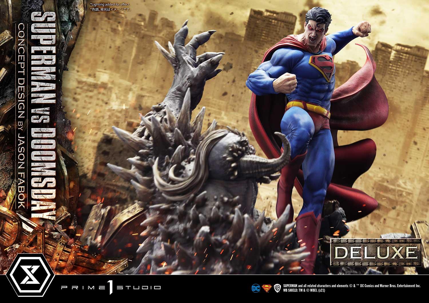 Ultimate Museum Masterline Superman (Comics) Superman VS Doomsday (Concept By Jason Fabok) Deluxe Version