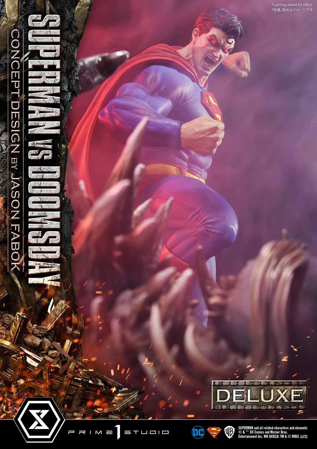 Ultimate Museum Masterline Superman (Comics) Superman VS Doomsday (Concept By Jason Fabok) DX Bonus Version