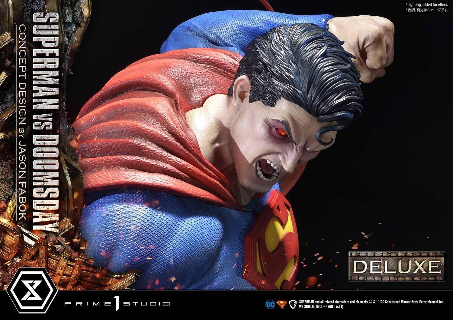 Ultimate Museum Masterline Superman (Comics) Superman VS Doomsday (Concept By Jason Fabok) DX Bonus Version