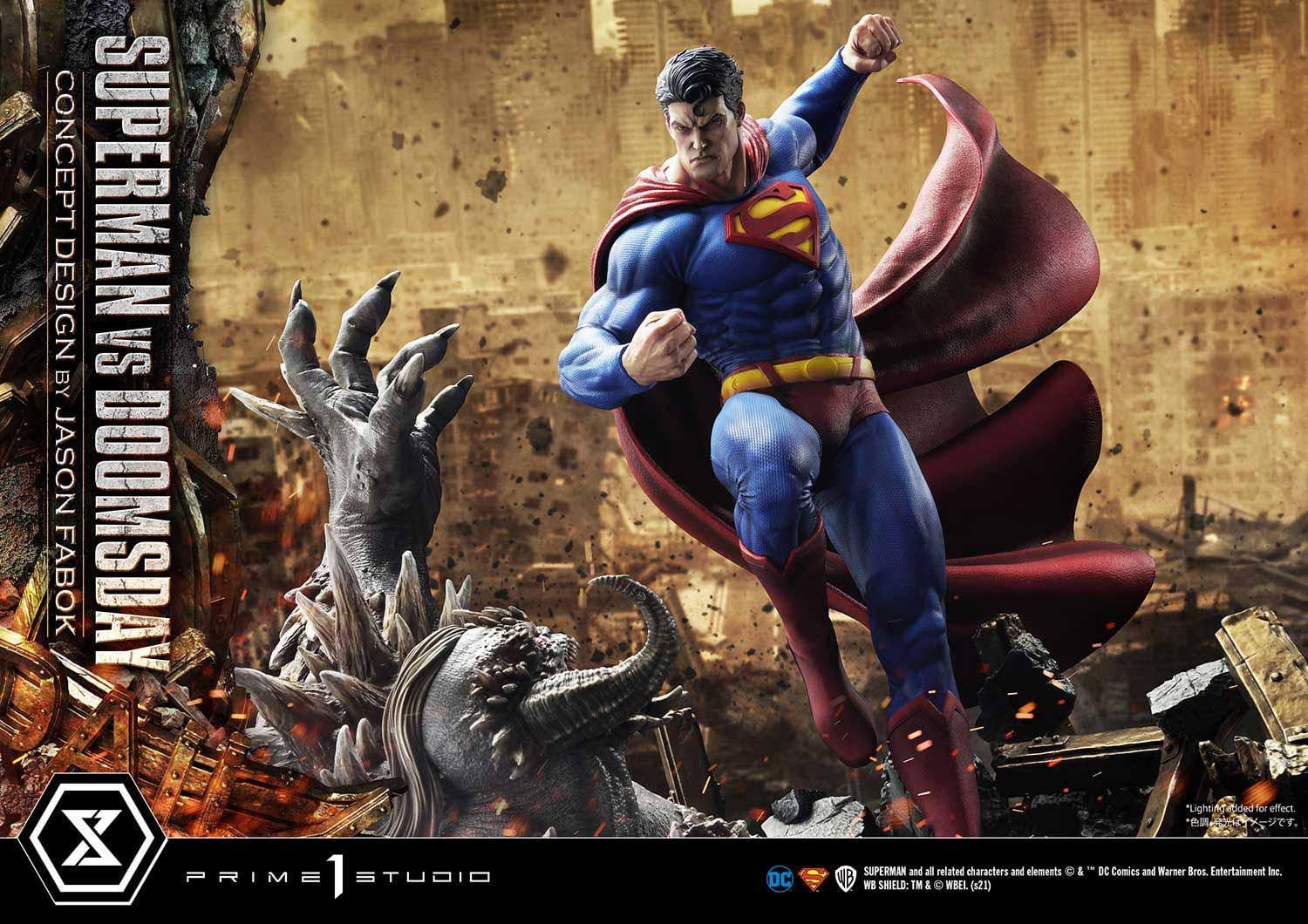 Ultimate Museum Masterline Superman (Comics) Superman VS Doomsday (Concept By Jason Fabok) DX Bonus Version